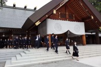 第2学年　修学旅行（後発）4日目①ホテル～北海道神宮