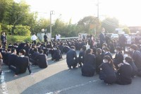 地震防災訓練を実施しました。